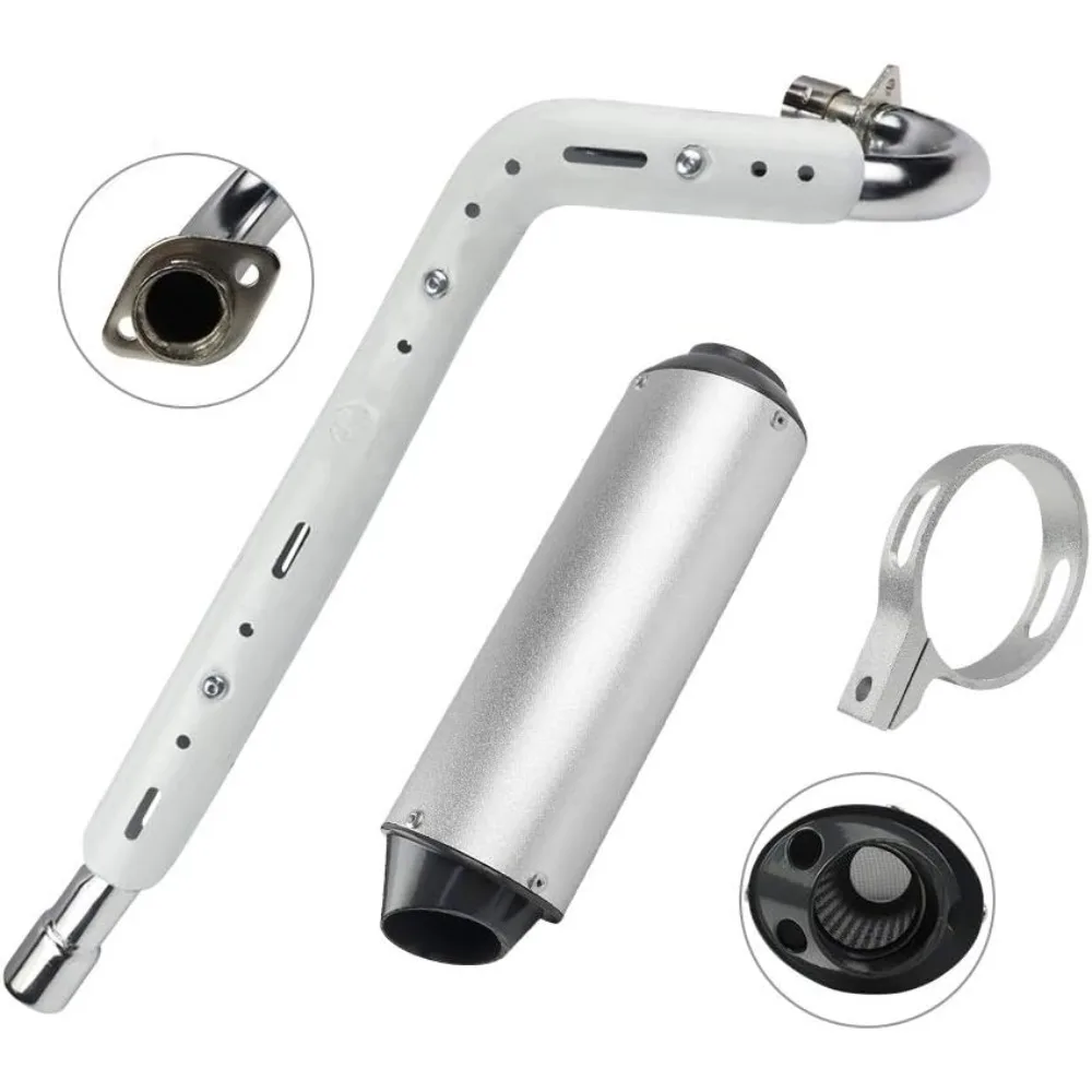 

High Performance 38mm Muffler Exhaust Pipe kit Assembly fit 125cc 140cc 150cc PIT PRO Dirt Quad Bike ATV
