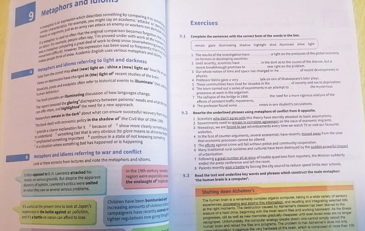 Cambridge English Academic Vocabulary in Use Manuel de pratique de l'anglais, Outil de nettoyage