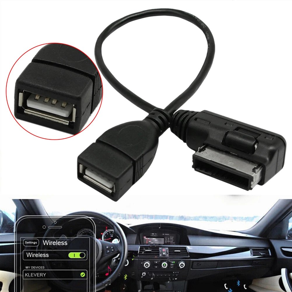 Audio AUX Adapter Data Wire MDI MMI AMI To USB Female Interface Music Media Adapter for Audi A6L Q5 Q7 A8 S5 A5 A4L A3