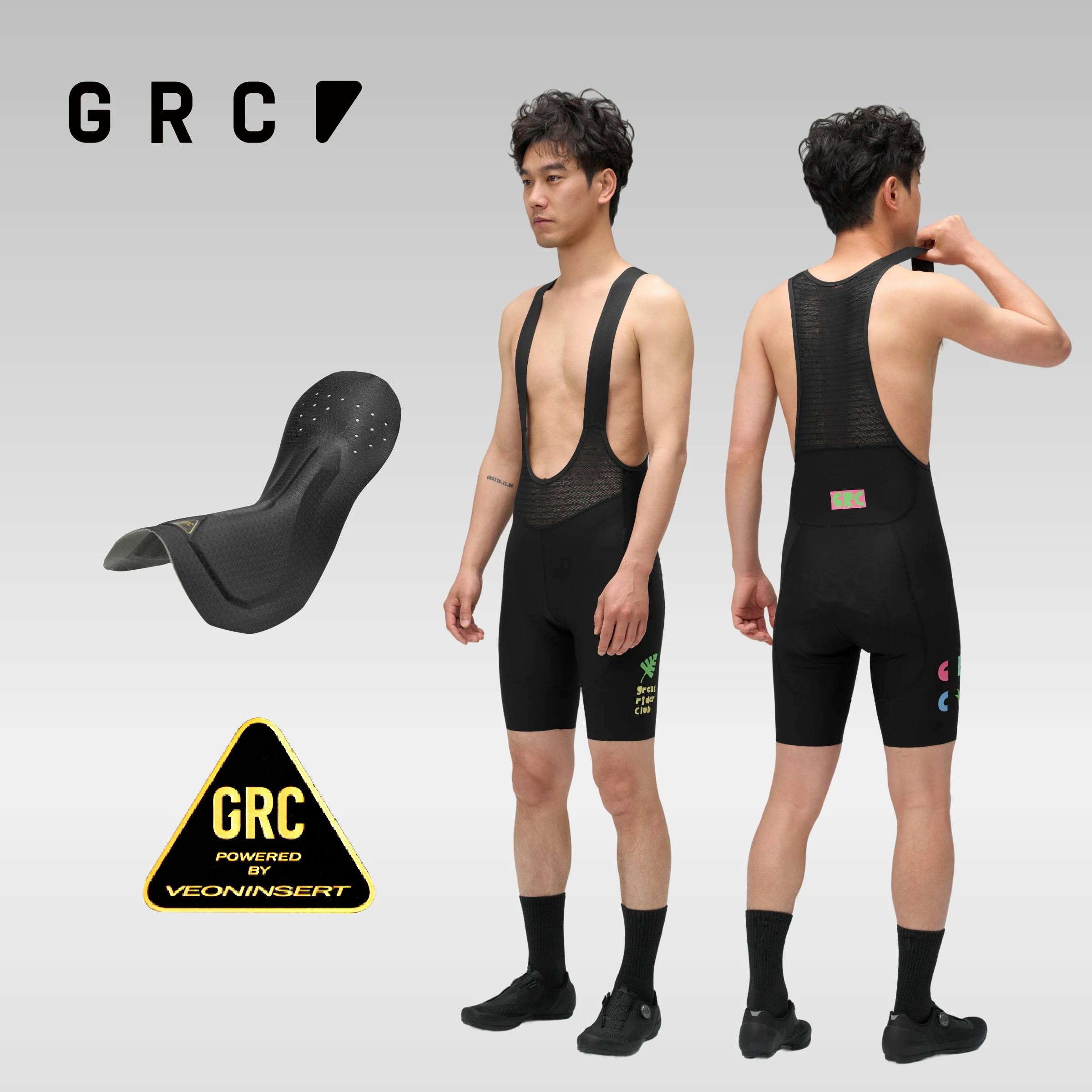 

GRC Cycling Apparel Men's CMYK Earth Day Bib Shorts