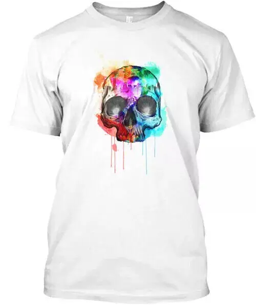 

Colorful Skull T Shirt Good Quality Size T-Shirt S to 5XL Fast Shipping