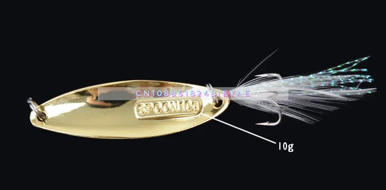 Super sanguessuga conjunto 7/10/15 grama ouro prata luya lantejoulas isca de pesca, água doce mar suprimentos de pesca equipamento de pesca