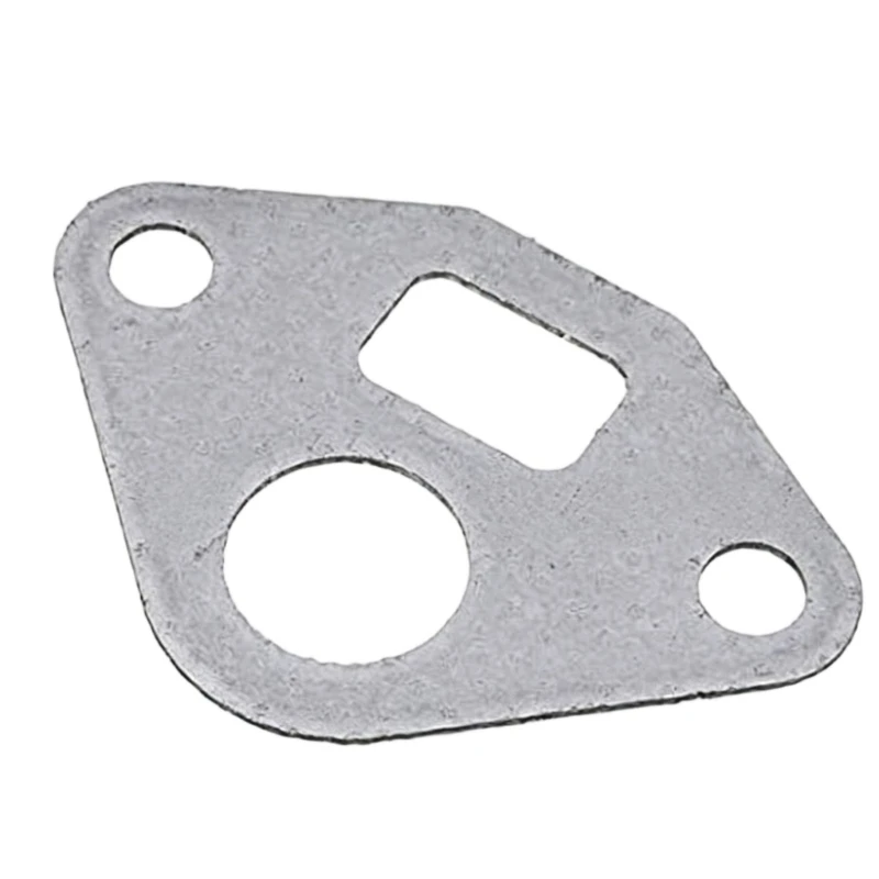 Single Flat Gasket for Exhaust Gas Recirculation Part Replacement, with 3 Visible Openings for Connection Part Comparison H9EE