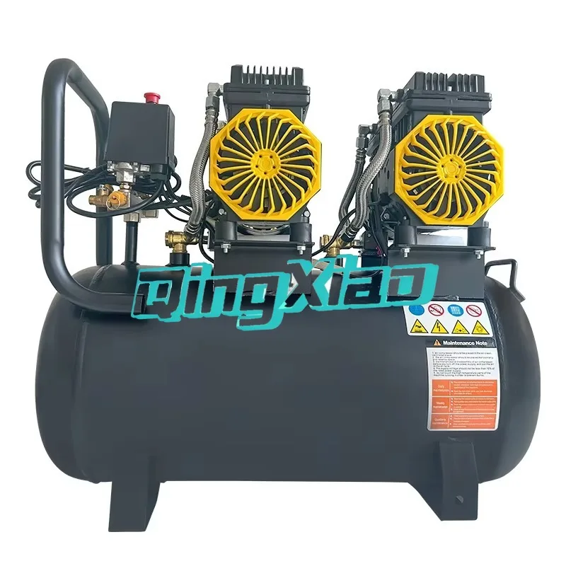 

High Quality Silent Oil Free Air Compressor Integrated Machine Production Lines Garage Pneumatic Tools And Daily Air Supply Work