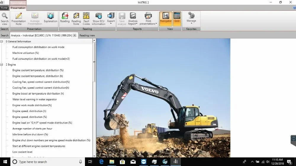 TruckEPC Matris 2.4 [2020] أداة تشخيص فورفولفو