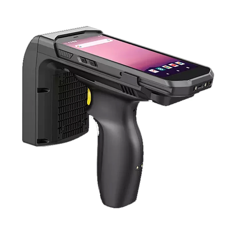 

Android 9.0 GMS 4G 64G Handhelds 4G LTE NFC RFID Reader Data Terminal PDA 2D Laser Barcode Inventory Scanner POS PDA Device