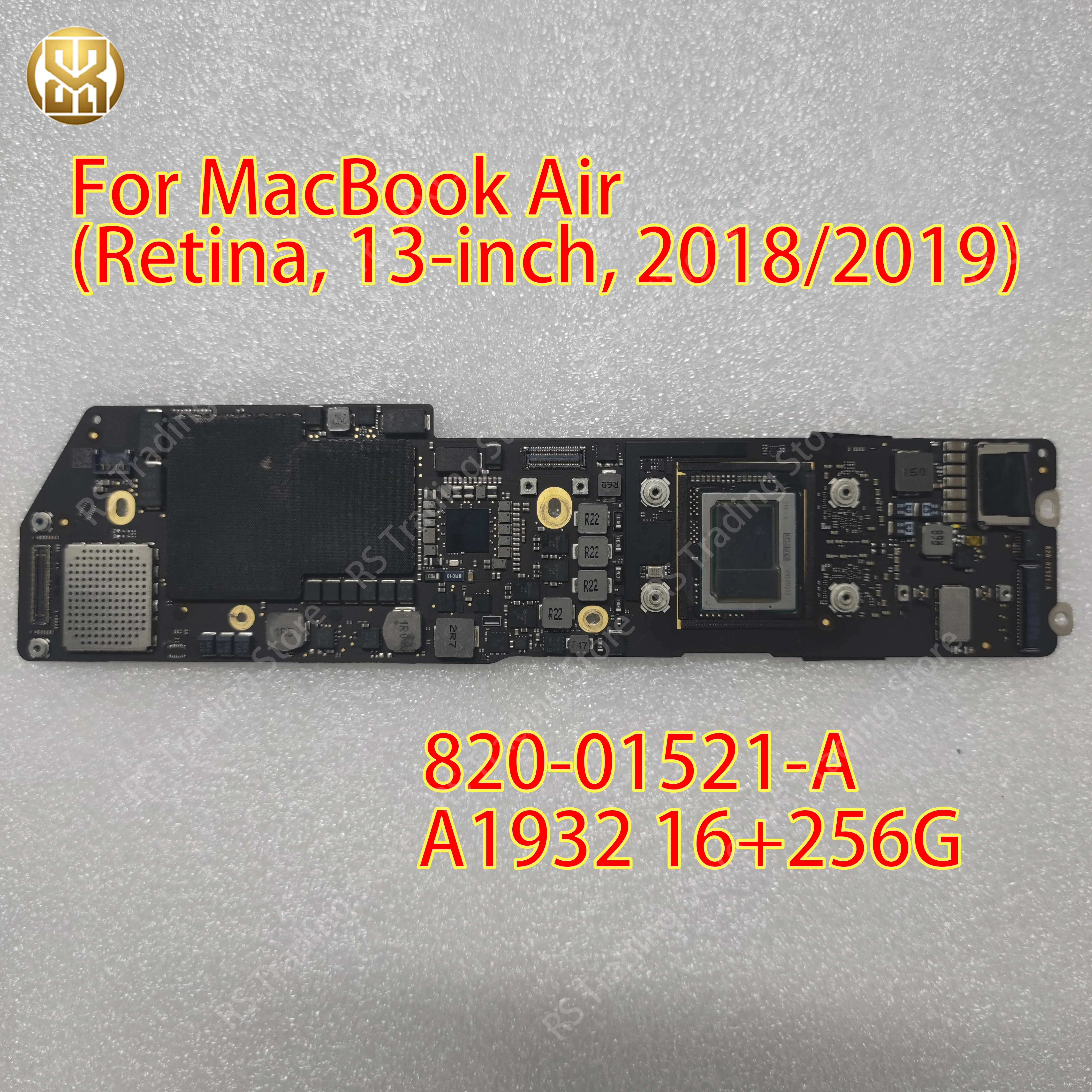 820-01521-A A1932 Motherboard For MacBookAir8,1(2018)/MacBookAir8,2(2019) 16+256G BookAir(Retina, 13-inch, 2018/2019) LogicBoard