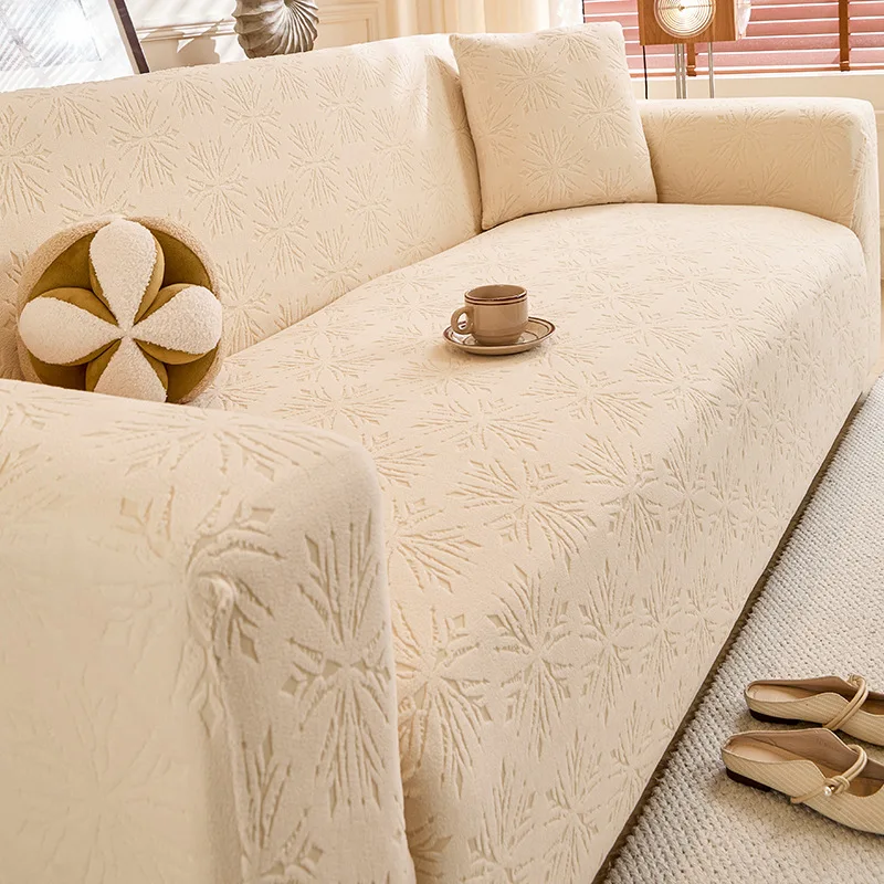 Elastic Sofa Covers for Living Room Solid Color Spandex Sectional Corner Slipcovers Couch Cover L Shape