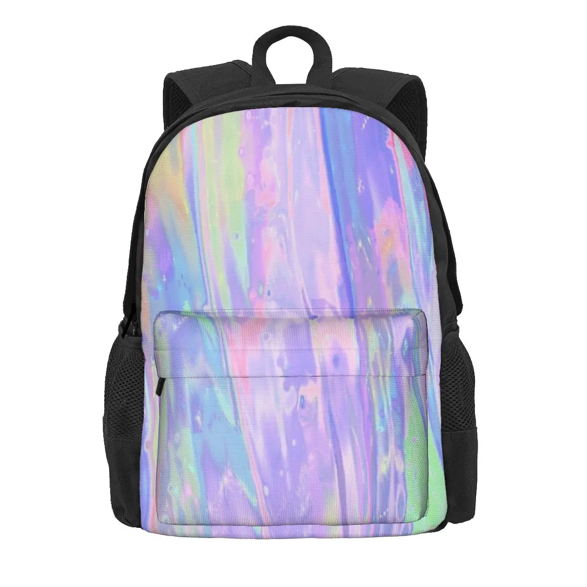 Mochilas Iridescent Dreams para meninos e meninas, mochilas escolares infantis, mochila infantil dos desenhos animados, bolsa de ombro para laptop