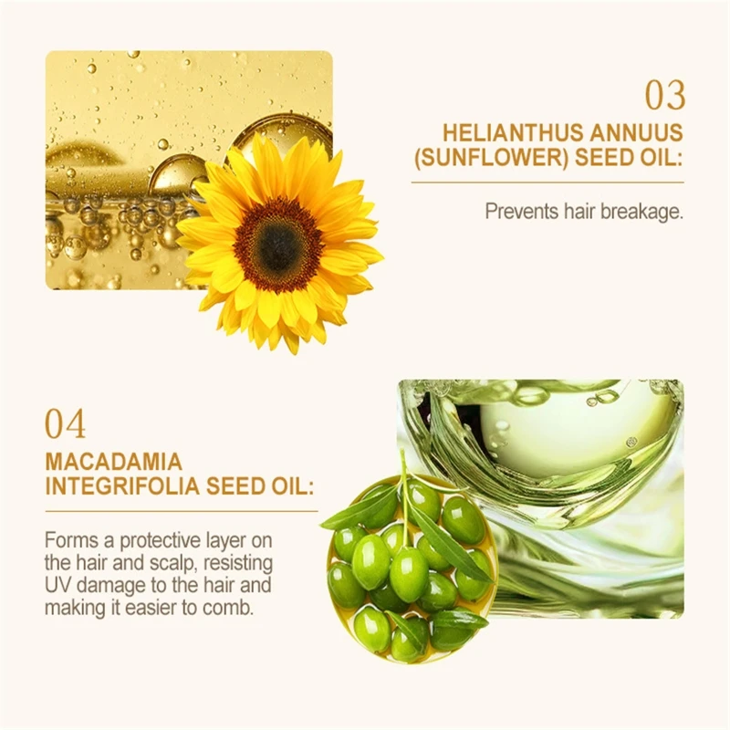 Deeply Nourish and Repair Damaged Hair for Women Quick Absorption Hair Mask Get Beautifully Soft and Light Hair