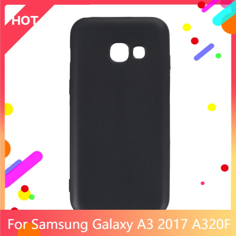 Galaxy A3 2017 A320F Case Matte Soft Silicone TPU Back Cover For Samsung Galaxy A3 2017 A320F Phone Case Slim shockproof