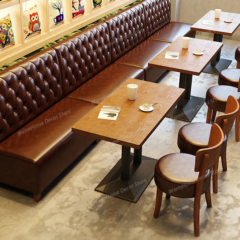 

Luxury Nordic Café Tables Modern Beverage Shop Restaurant Wooden Café Tables Retro Balcony Furniture Salontafel Ls40kfz