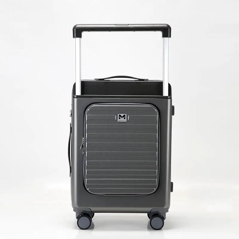 New luggage travel trolley suitcase female trolley box Male durable student universal wheel carry on password case 20/24 inch