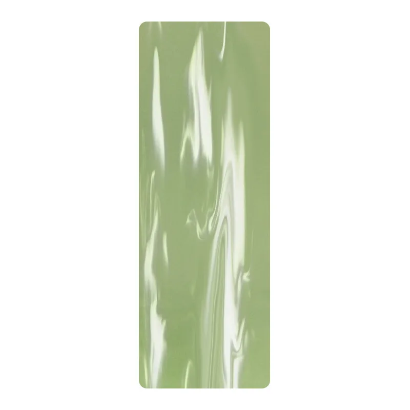 High Quality Matte PU Water Ripple Pattern Yoga Mat New Trend Multiple Pilates Natural Rubber