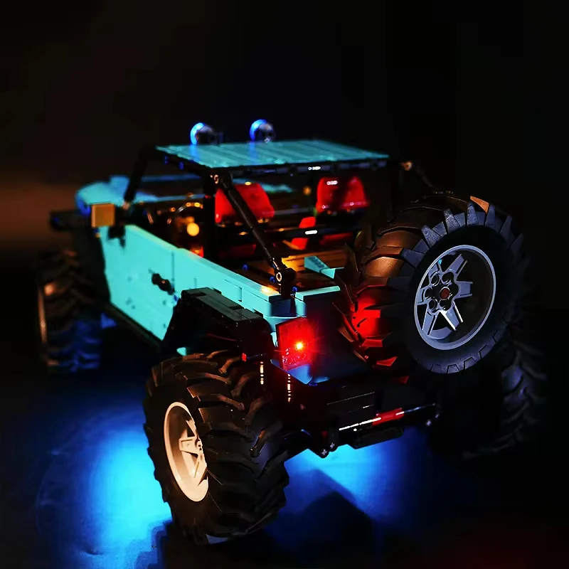 LEGO T5010 SUV車用LEDライトキット,LEDライトのみ,ブロックなしのモデル,rc,diy