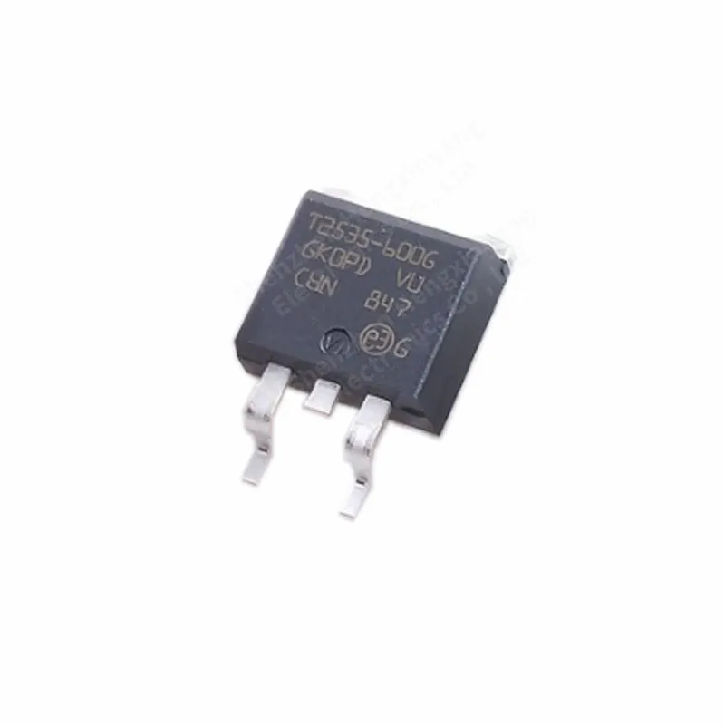 10PCS T2535-600G bidirectional thyristor patch TO-263 25A600V chip