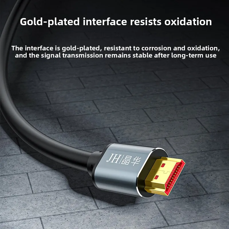 4K HDTV Audio Video Cable, HDMI 2.0 Alloy Build, for Home Theater PC,for Computer Monitor Projector, High Quality,Value