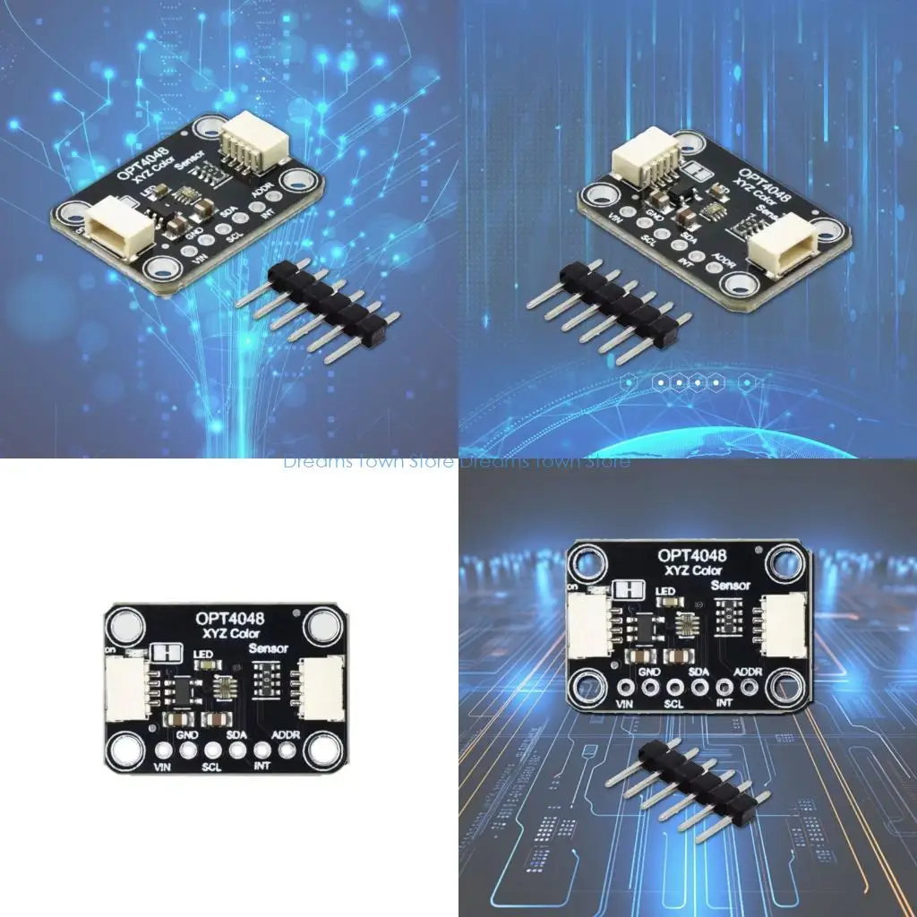 

HX6A CIE Compliant XYZ Color Recognition Module Configurable Sensitivity From 600μs To 800ms For Embeddeds Applications