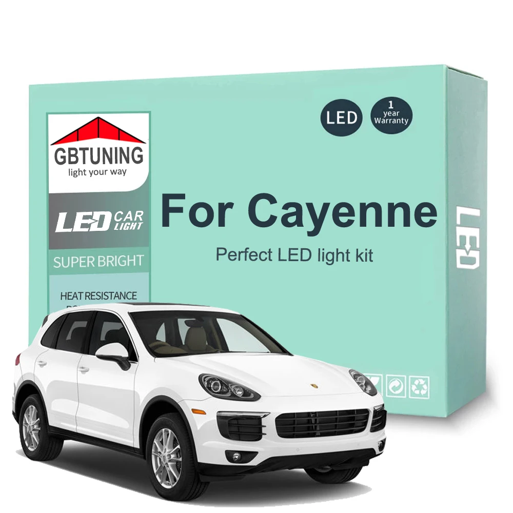 

Canbus LED Interior Light Bulb Kit For Porsche Cayenne 955 957 958 9PA 92A Turbo S GTS 2003-2013 2014 2015 2016 Car Indoor Lamp