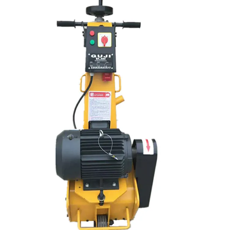 Fraiseuse à béton manuelle, scarificateur électrique de sol, décapeuse de surface pour routes en asphalte, pour la rénovation de sols de construction