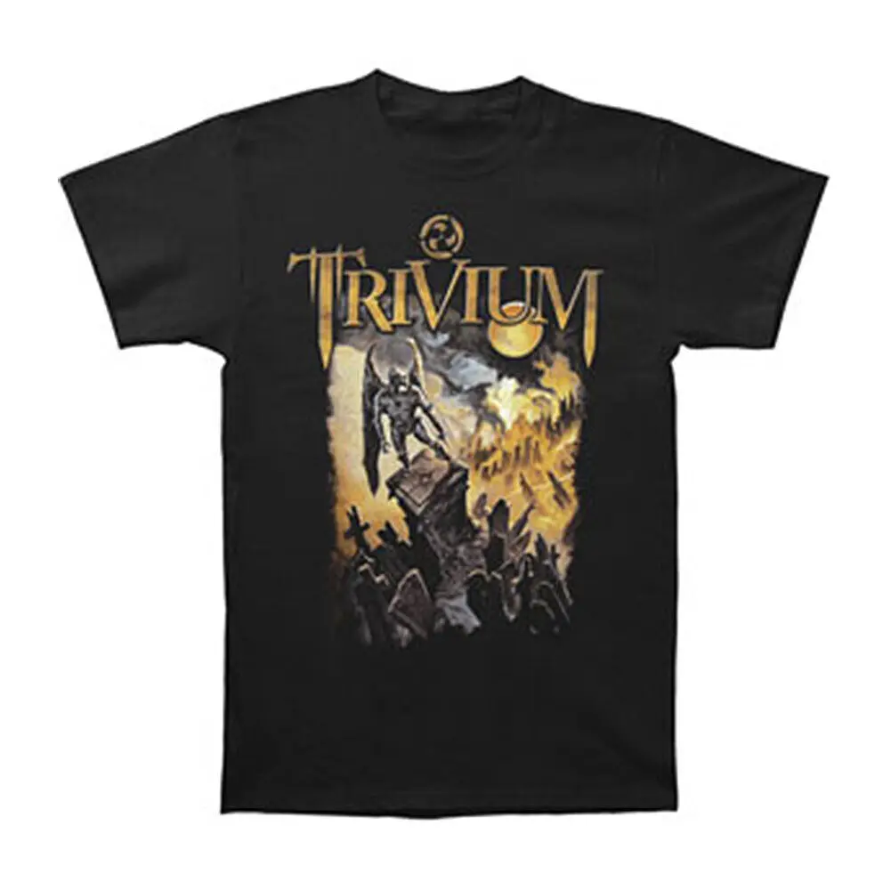 Men'S Trivium Seagrave 07 Tour T Shirt Small Black