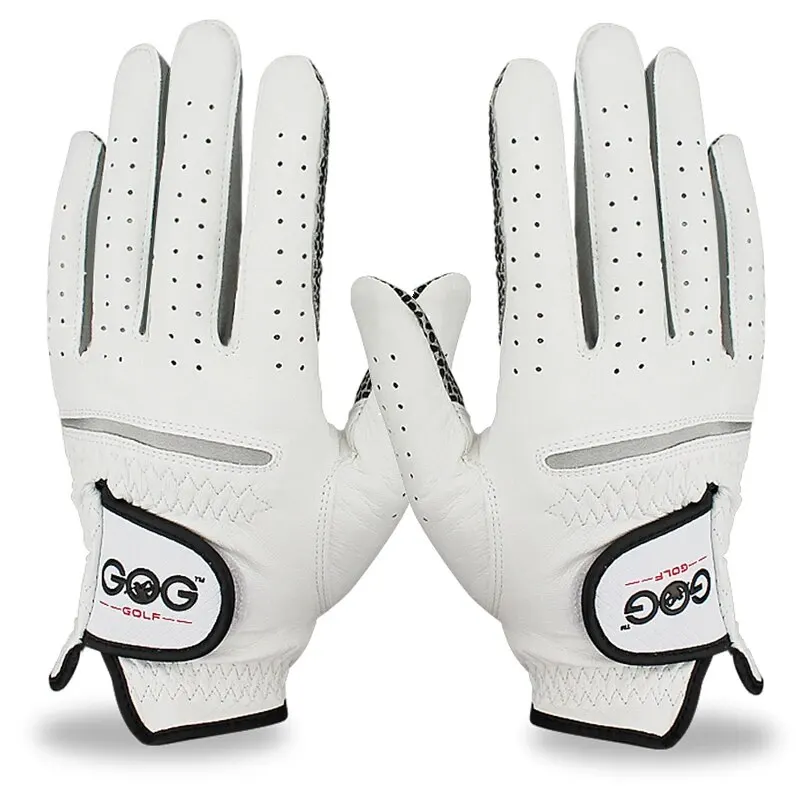 Pack 1 Pc Golf Gloves Men's Left/Right Hand Soft Breathable Pure Sheepskin With Anti-slip Granules Golf Gloves Golf Men 