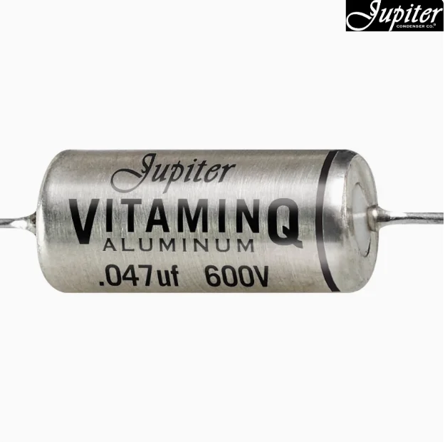 Aluminium Jupiter VITAMIN Q asli, kapasitansi 600V