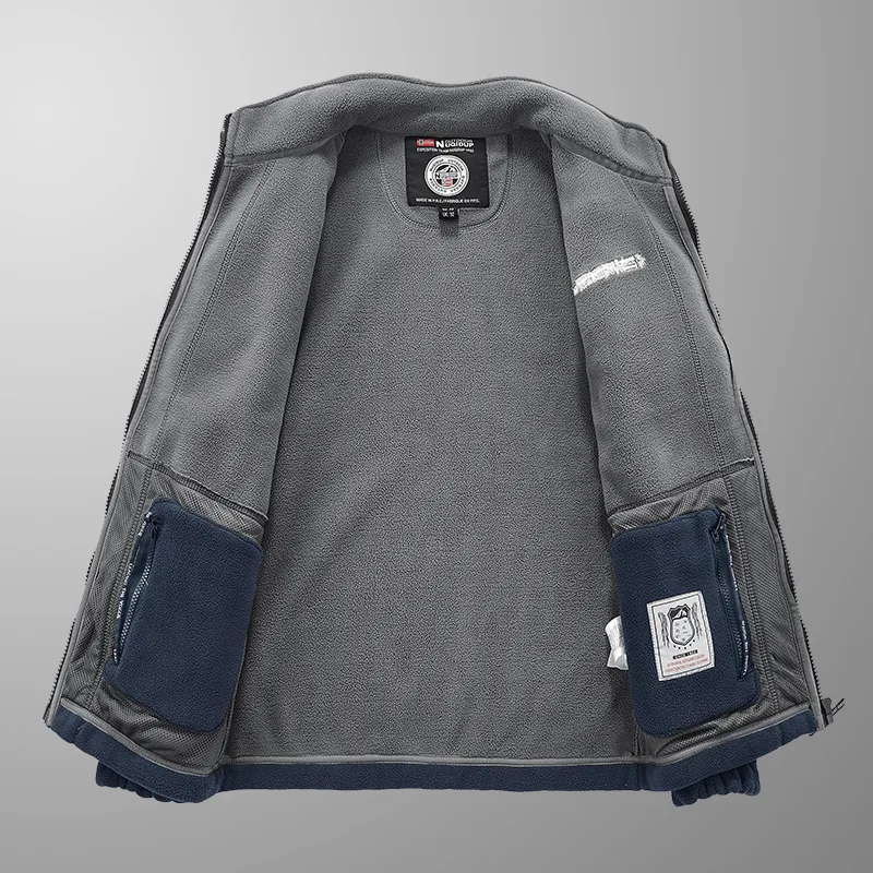 Chaqueta de algodón cálida con forro polar de doble capa gruesa, abrigo Unisex para investigación al aire libre, ropa importada de Noruega antifrío con capucha