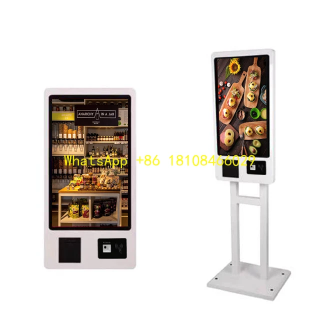 Ordering Machine Self-service Restaurant Kiosk 32 Inch Android Restaurant Food Order
