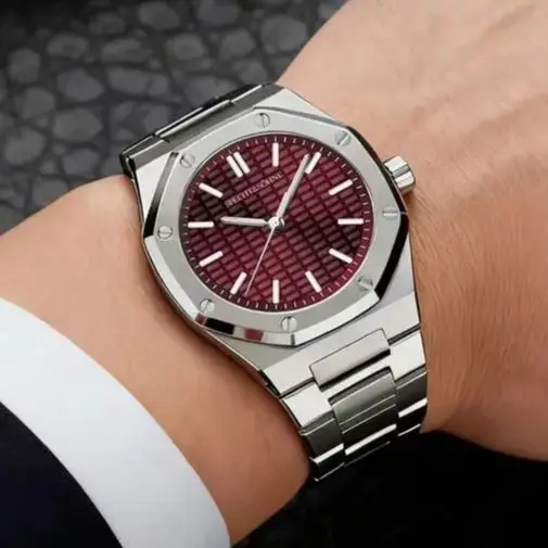 

Hot Selling Specht & Söhne Japan VH31 Quartz Watch Octagon Bezel Stainless Steel Watch Sapphire Crystal Luminous 50M Waterproof