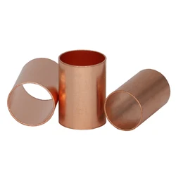 GT 1/1.5/2.5/4/6/10/16/25/35/50mm2 Copper Electric Wire Cable Pass Connector Tube Splice Joint Sleeve Ferrule Lug Crimp Terminal
