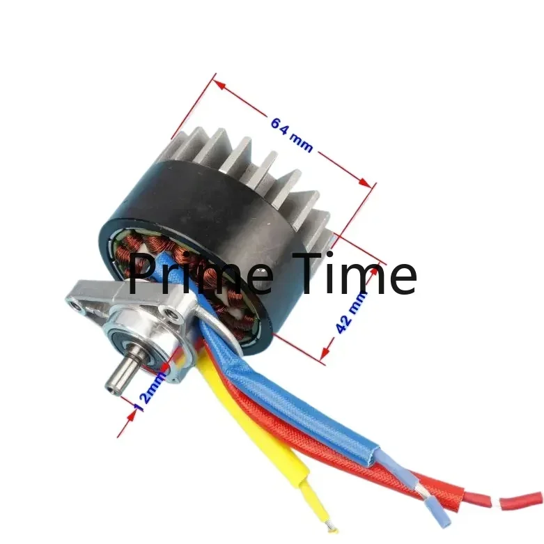 DC18V 36V 300W 500W Power Outer Rotor Brushless Motor for Garden Tool Electric Saw Lawn Mower Propeller Cutting Pulling Net Boat