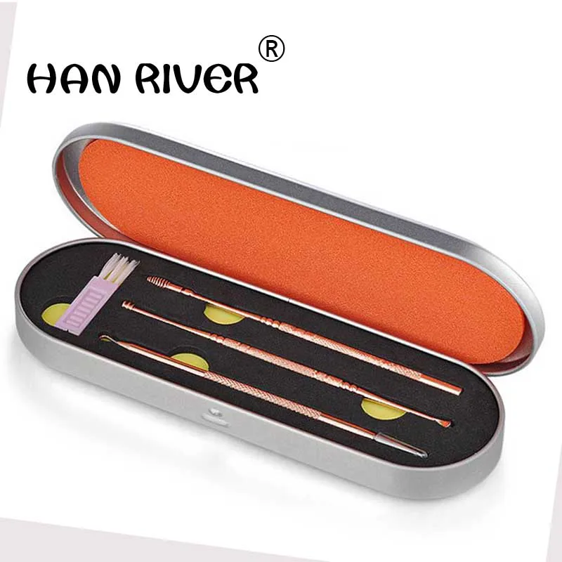 

Ложка для ушной серы HANRIVER Dig, устройство для ушей, комплект для ушей, кнопка для захвата, пинцет для ушной серы