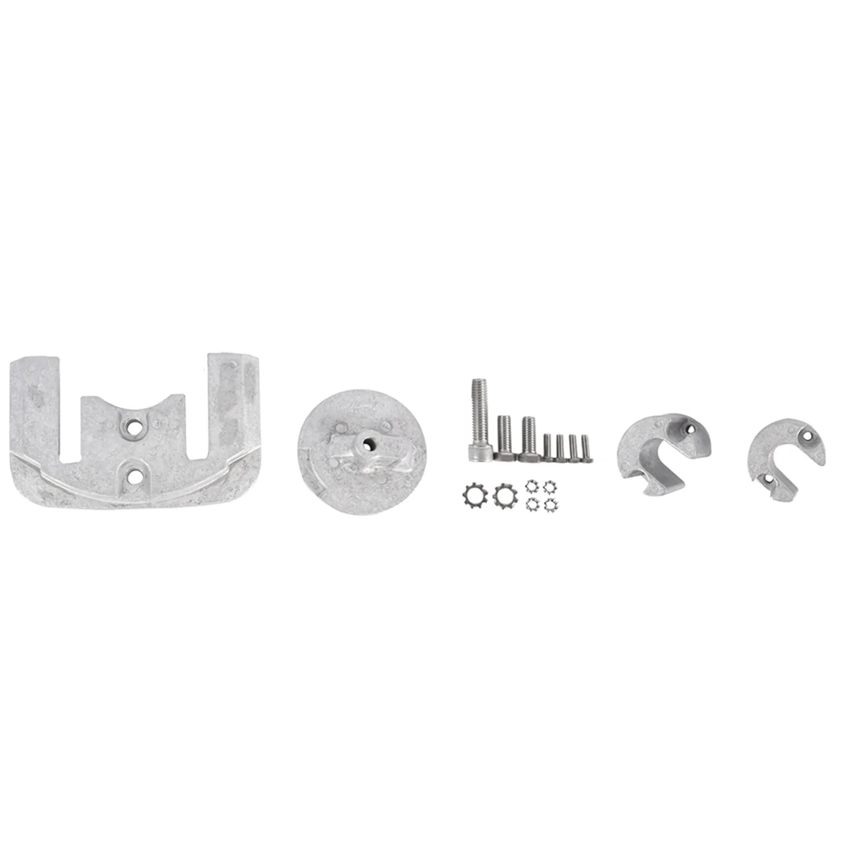 806190   76214 821630 A1 voor Mercury Buitenboordmotor Anode Mercury Bravo 2 & 3 Aluminium MerCruiser 1989-2003 Kit