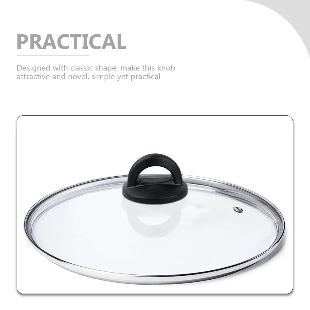 

5Pcs Pot Lid Knobs Plastic Replacement Handles Universal Heat Resistant Kitchen Pan Lid Cover Accessories Pot Accessories