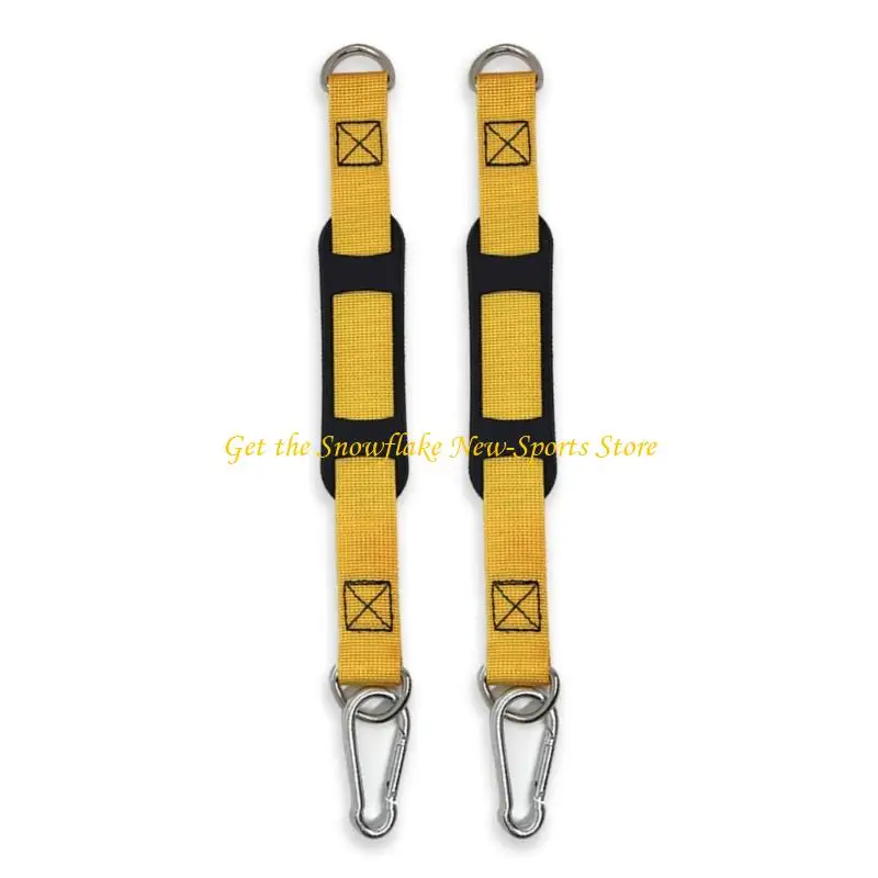 E56D Professional Climbing Straps Nonslip Grip Weatherproofed Materials Support Extreme Temperature Conditions