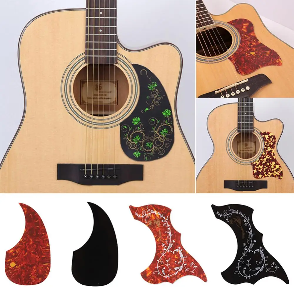 Acoustic Folk Guitar Pickguard Celluloid Pick Guard Board Sticker Accessories