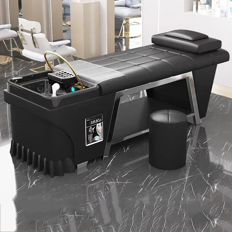 Shower Head Shampo Chair Luxury Japanese Comfort Massage Hair Wash Bed Ergonomics Therapy Beauty Salon Furniture