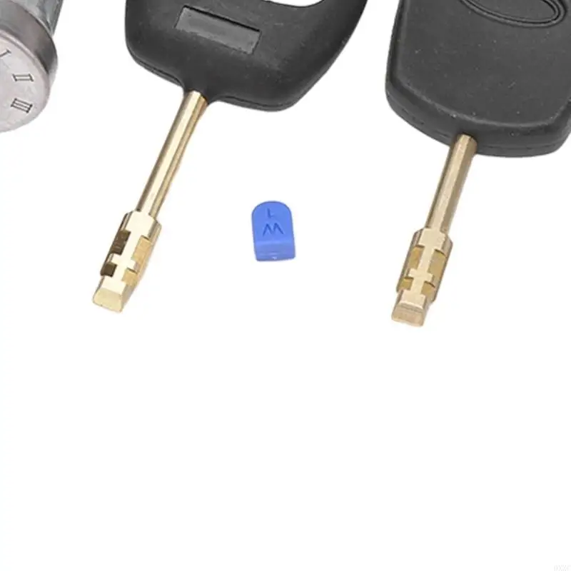 0XXC Car Door Lock Cylinder Set with Keys for MK5 CBK 2S61-A22050BM 1479660 1358410 1479661 4355452 4364121 Smooth Operation