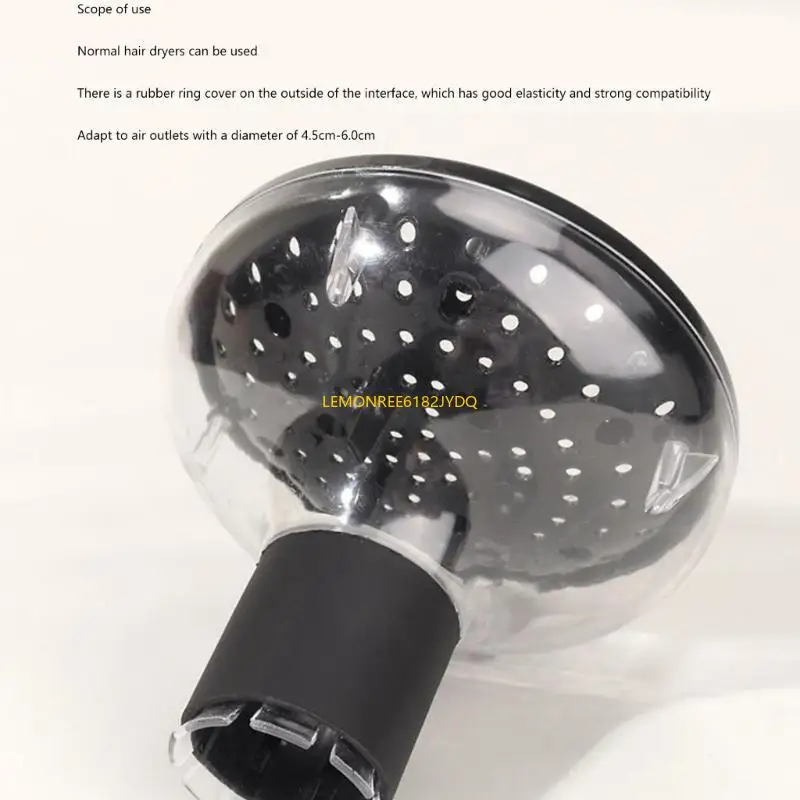 

M7DF Universal Hair Diffuser Adadable для феном с D-1,5 дюйма до 1,9 дюйма для вьющегося или волнистого инструмента для укладки