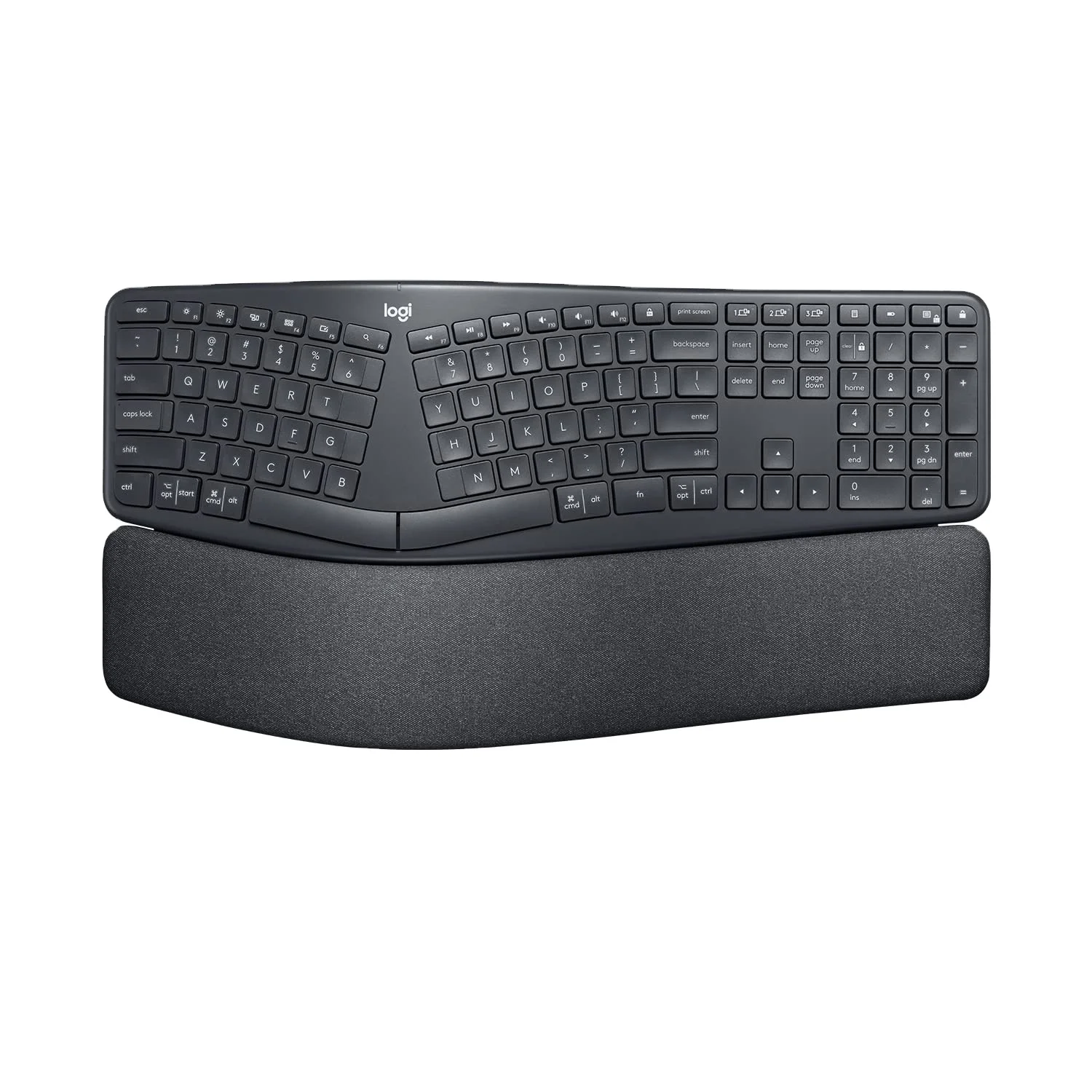 ERGO K860 Wireless Ergonomic Qwerty Keyboard  Split Keyboard Wrist Rest Natural Typing