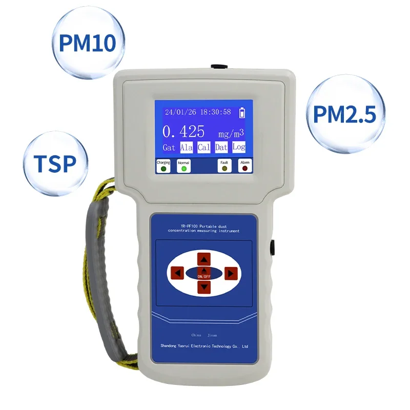 Portable TSP Dust Concentration Measuring Instrument Online System Environmental Monitoring PM2.5 PM10