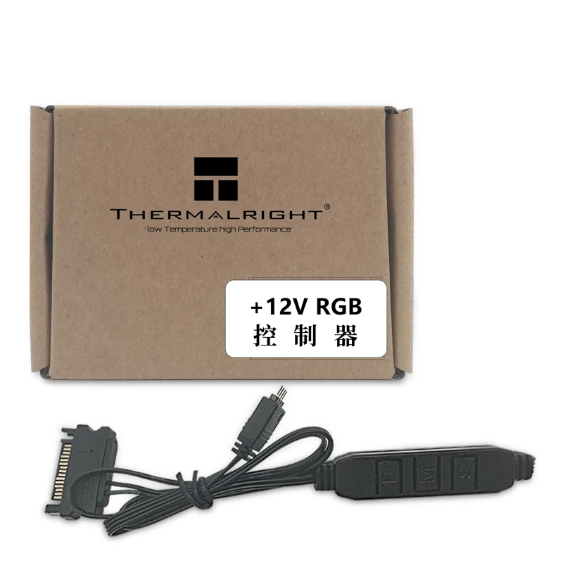 Thermalrightコンピュータケースrgbファンコントローラファンハブ標準3ピン5v/4ピン12vインタフェース