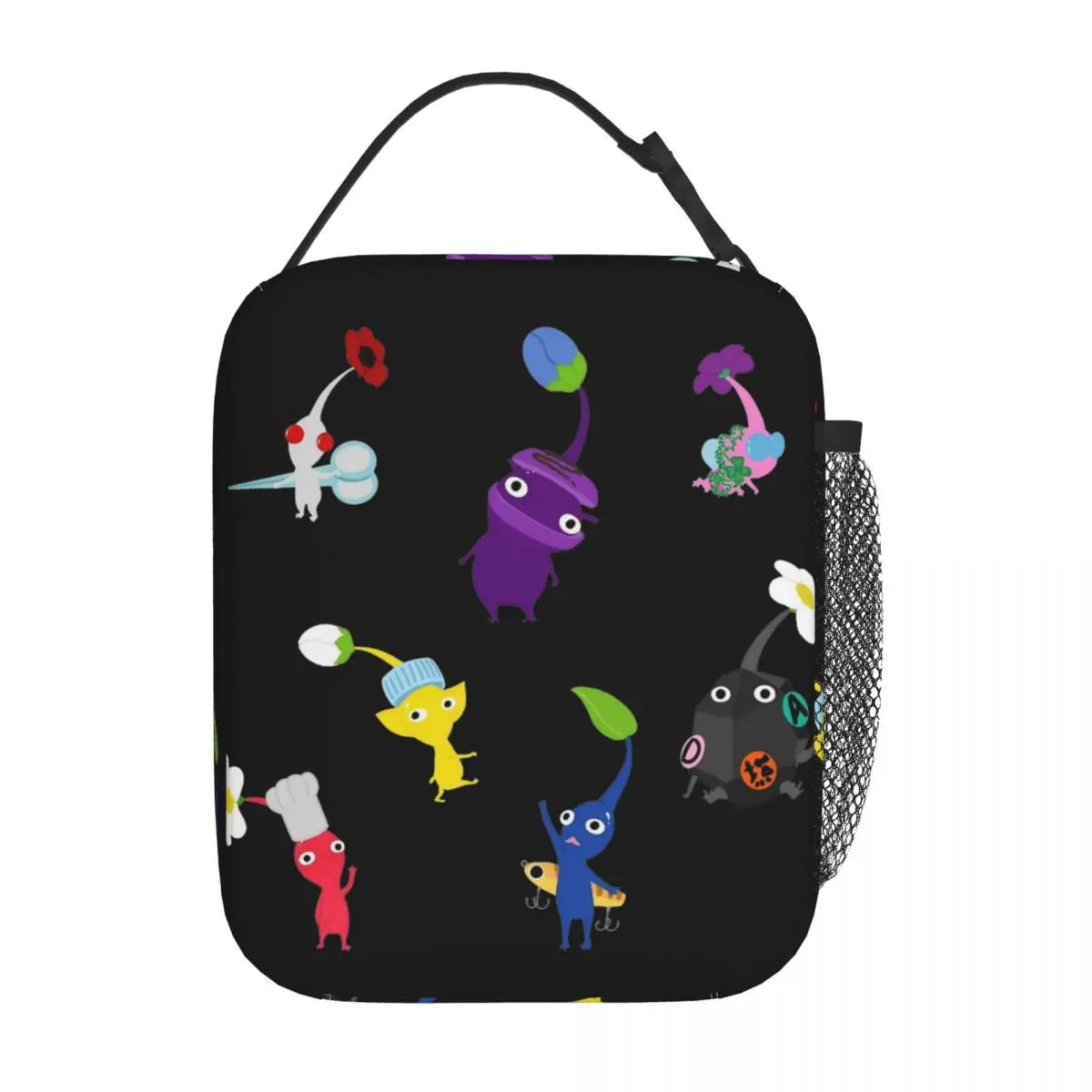 

Decor Pikmin Insulated Lunch Bags Thermal Meal Container Leakproof Tote Lunch Box for Men Women School Picnic