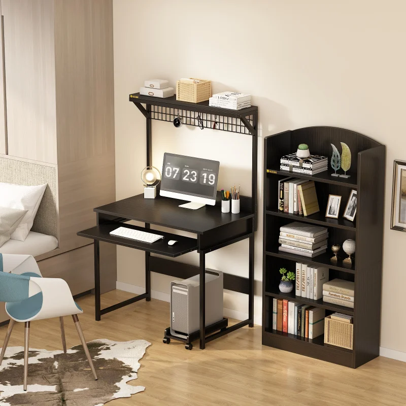 YQ JENMW Learning Table 15 Thick MBF Board New Style Computer Table with Shelf