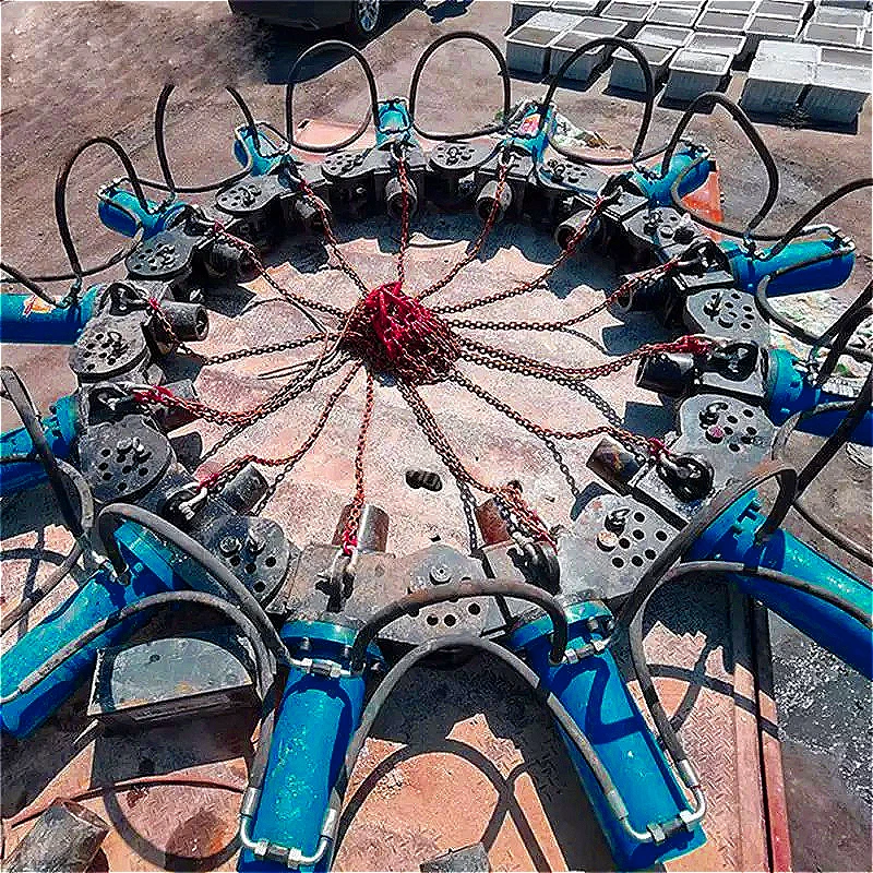 China Underwater Concrete Pile Breaker Cutter Air Compressor Concrete Pile Breaking Machine Concrete Pile Breaker for Singapore
