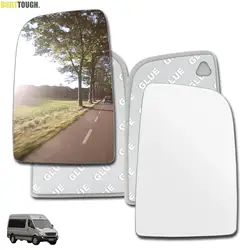 For Mercedes-Benz Sprinter 2006-2018 VW Crafter 2006-2017 Left Right Side Wing Mirror Glass Rearview Stick On Convex Wide Angle