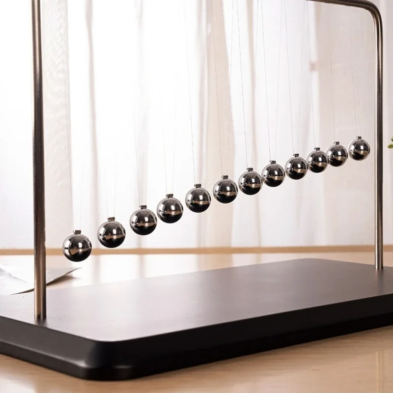 Serpentine Pendulum 12 Cradle Balance Balls Creative Incredible Waves Patterns Desktop Decoration Fun Science Learning