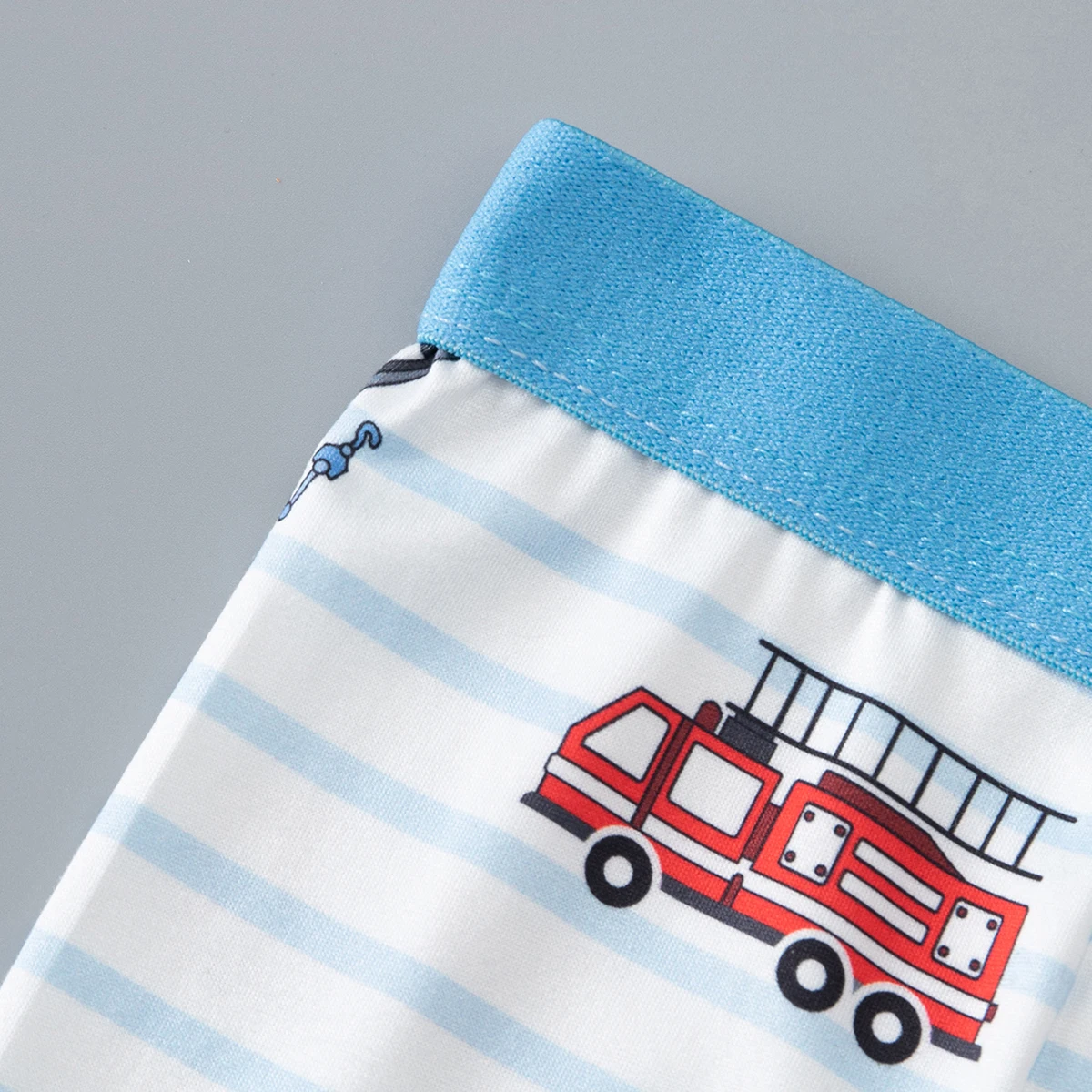 4/8-teiliges Set niedlicher Jungen-Cartoon-Unterwäsche mit elastischem Bund und vier Eckenhosen für bequeme Kinder-Shorts für zu Hause – Detail 8