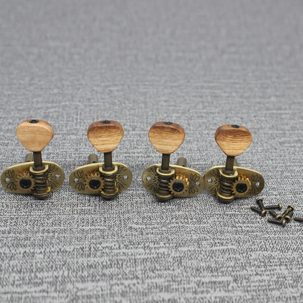 4Pcs Open Gear Guitar Tuning Peg Machine Head for Guitar Ukulele Parts Accessories